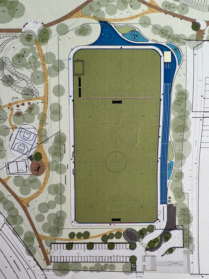 Sport- und Freizeitpark Moers-Kapellen  Zeitplan steht